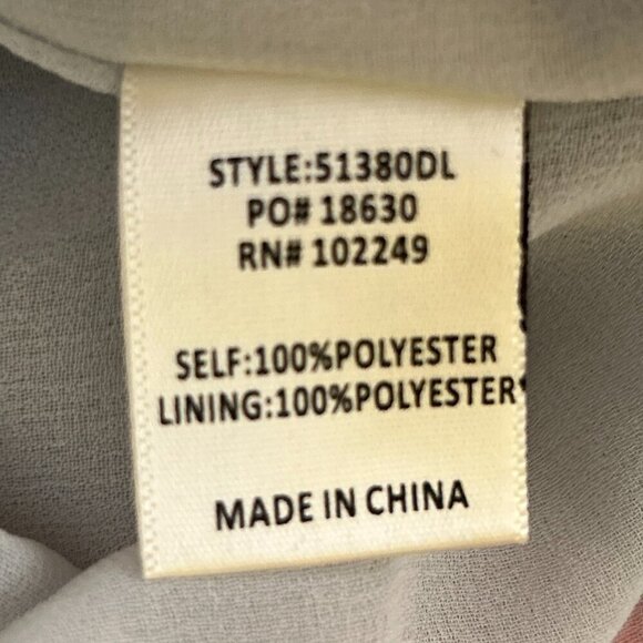 Skies are Blue SZ XS Color block pleated mid/maxi skirt Modern 80's Maximalism - Picture 8 of 9